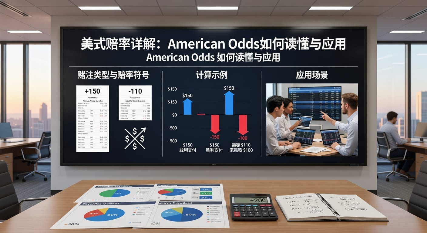 美式赔率 american odds 转换与应用指南