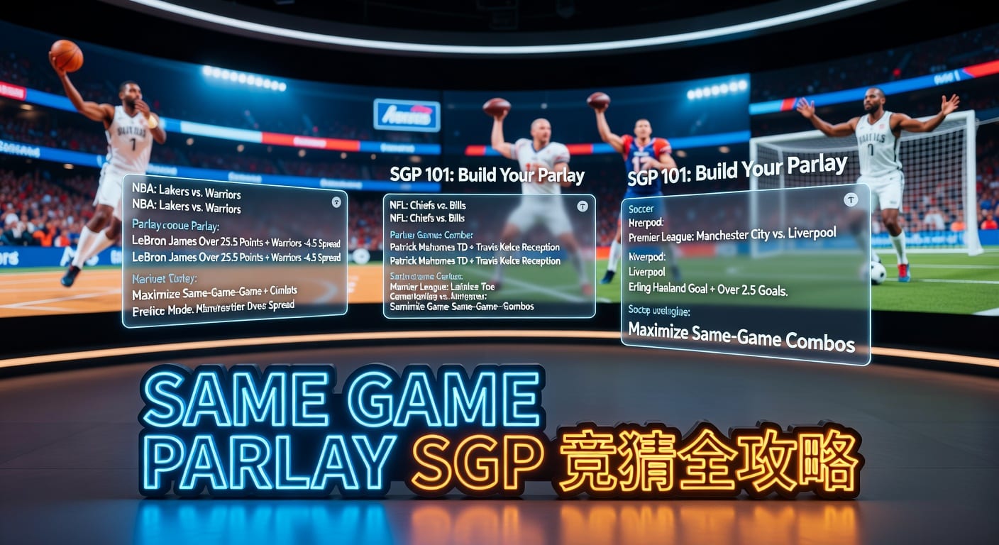 same game parlay SGP 乐鱼体育官网 2026年投注策略