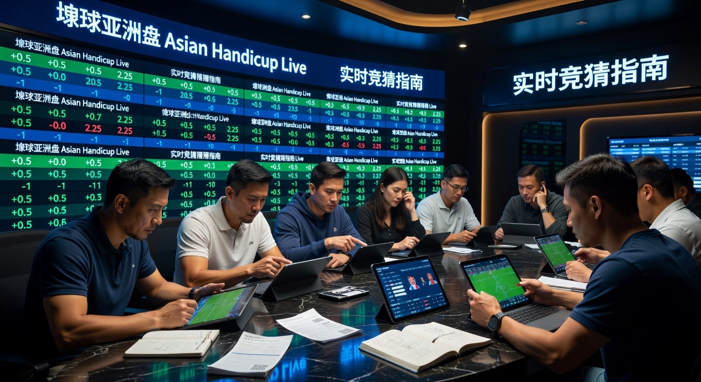 滚球亚洲盘 Asian Handicap Live：实时判断方法