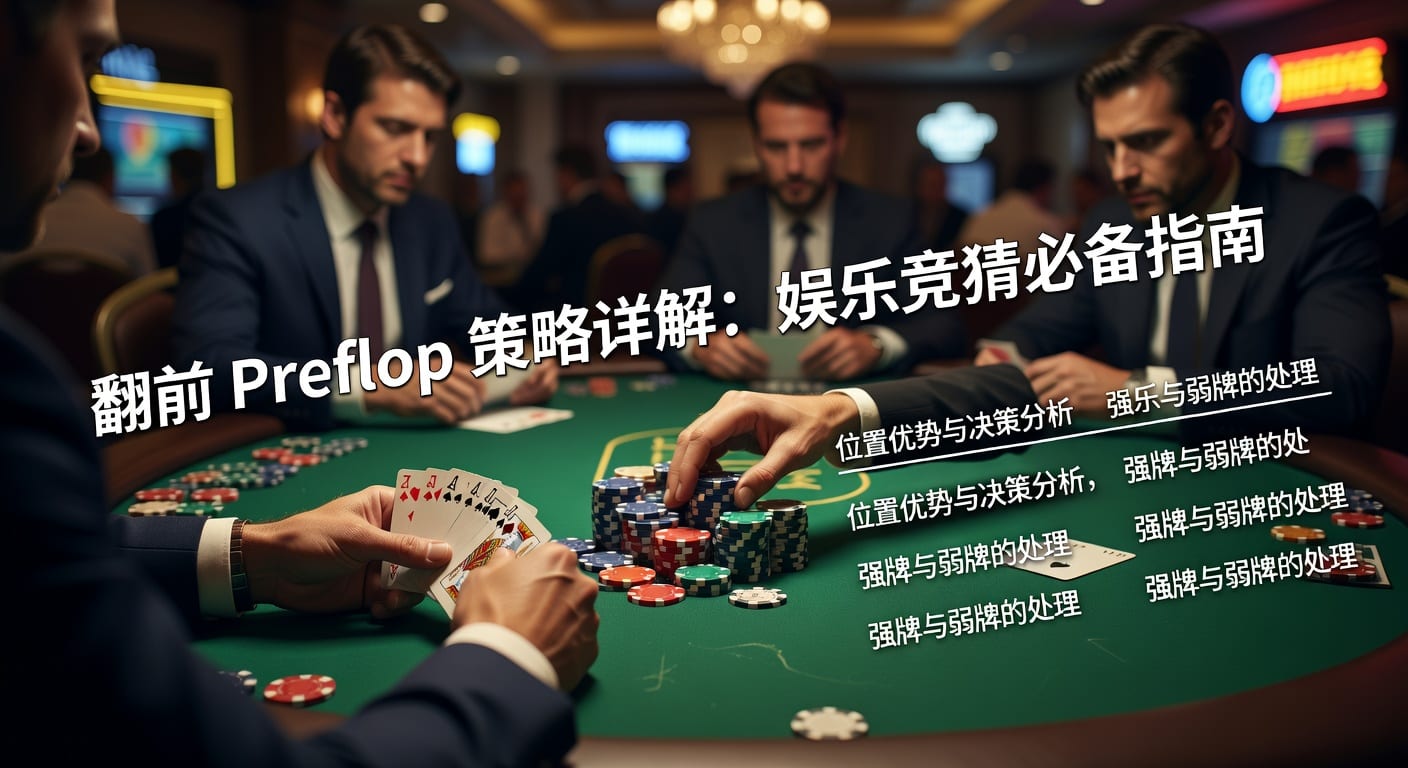 翻前 preflop：体育数据分析与投注决策入门