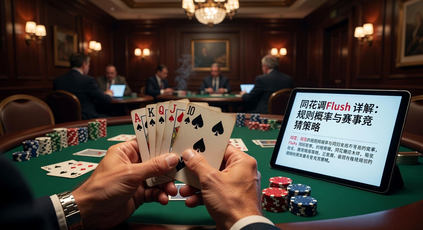 同花顺 straight flush｜牌型判断与实战思路