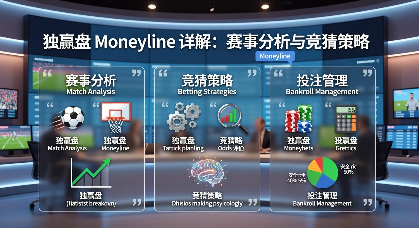 独赢盘 moneyline 详解：2026年世界杯投注网实战指南