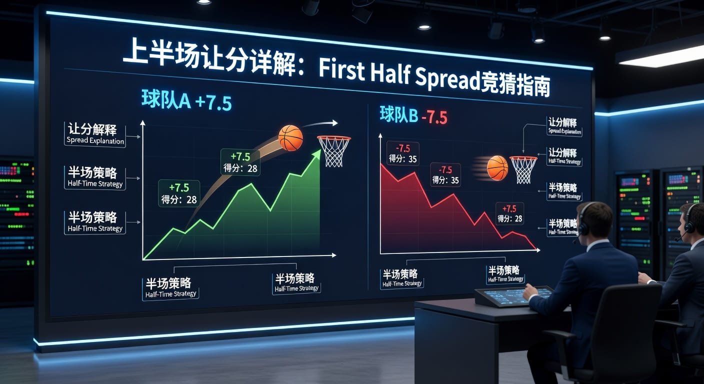 上半场让分 first half spread：实战判断思路